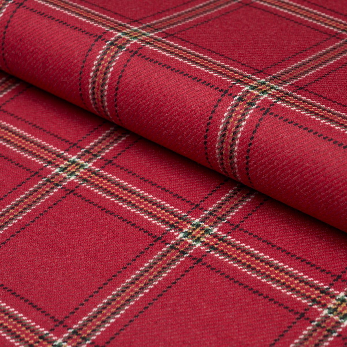 BLACKBURN MERINO PLAID | Crimson