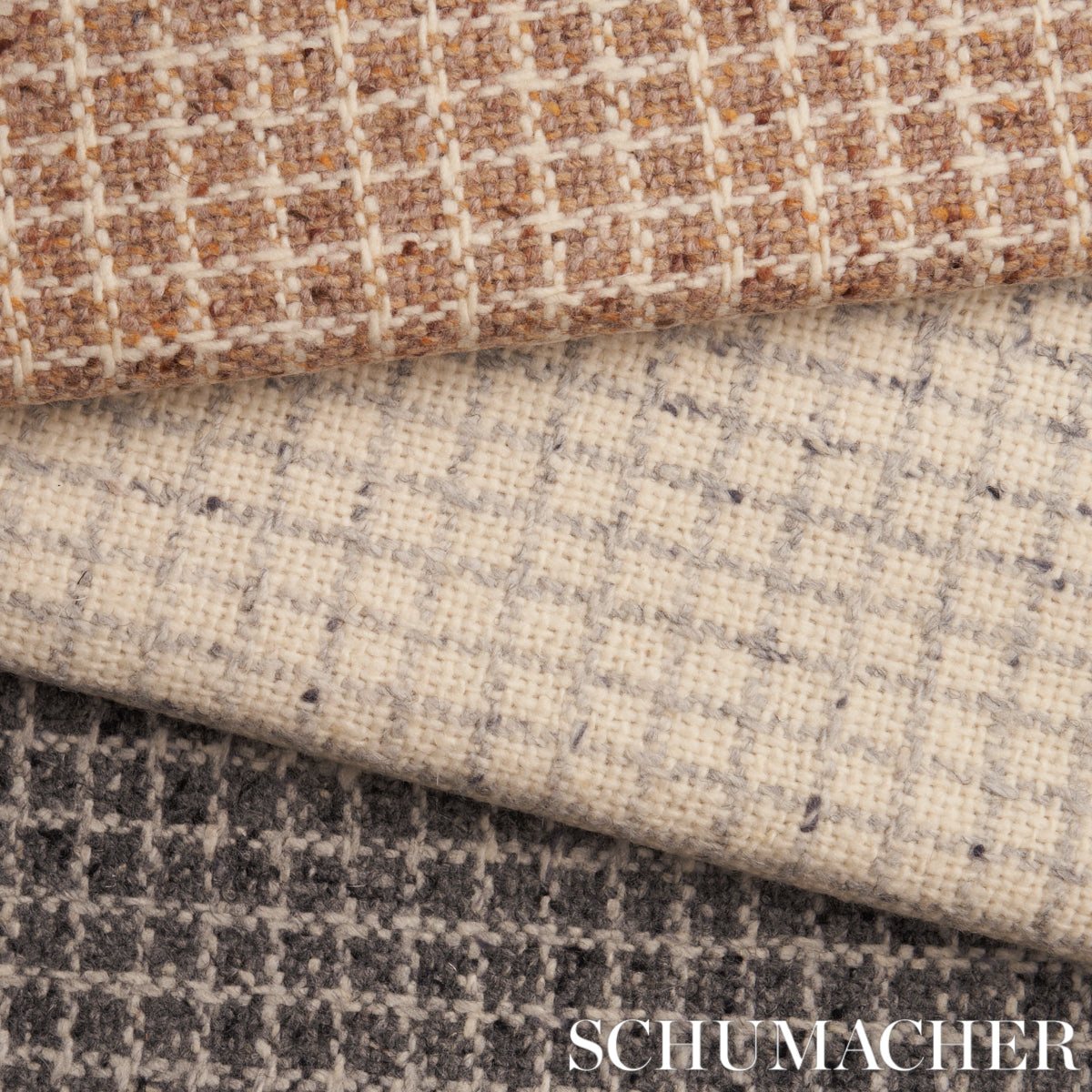 HUDSON WOOL CHECK | CAMEL