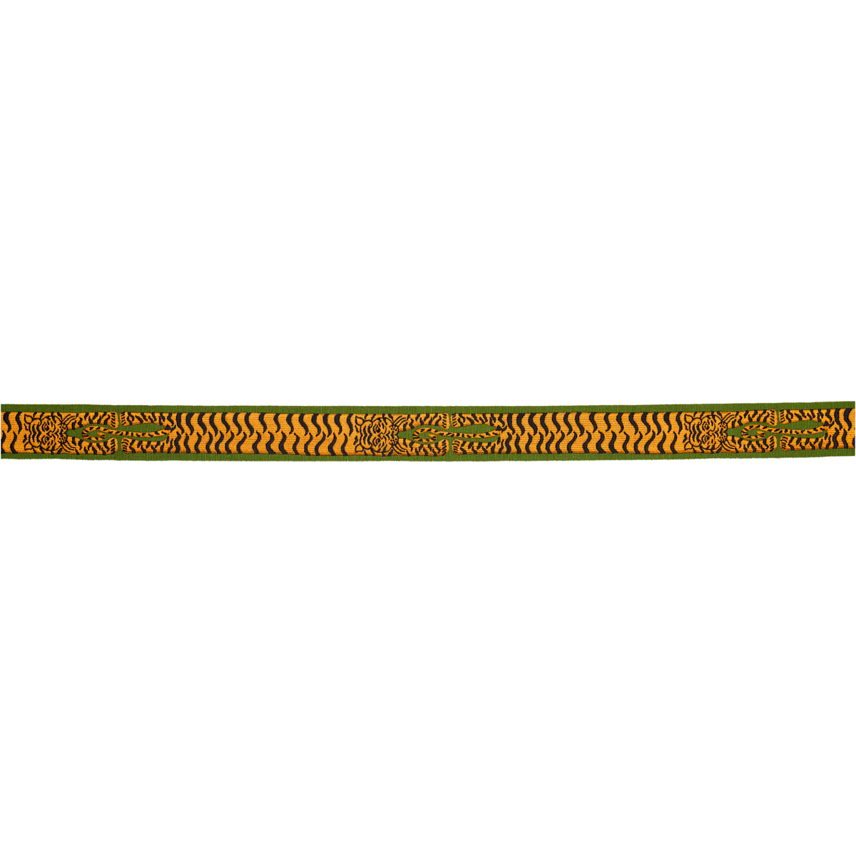 LE TIGRE EMBROIDERED TRIM | Green