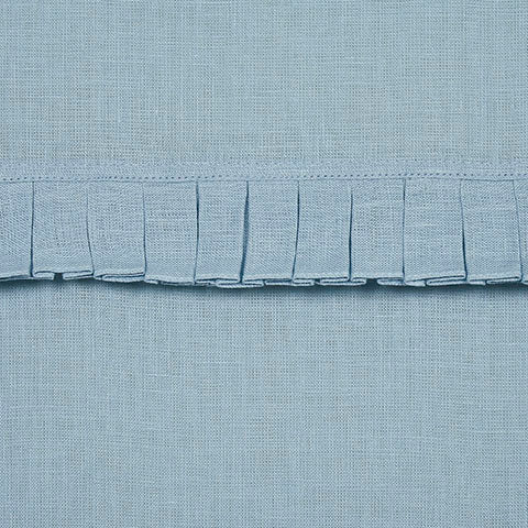 DOROTHY PLEATED LINEN | Chambray