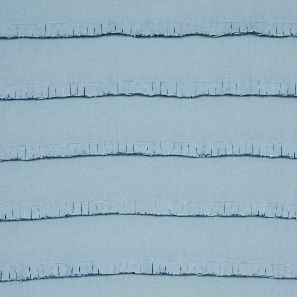DOROTHY PLEATED LINEN | Chambray