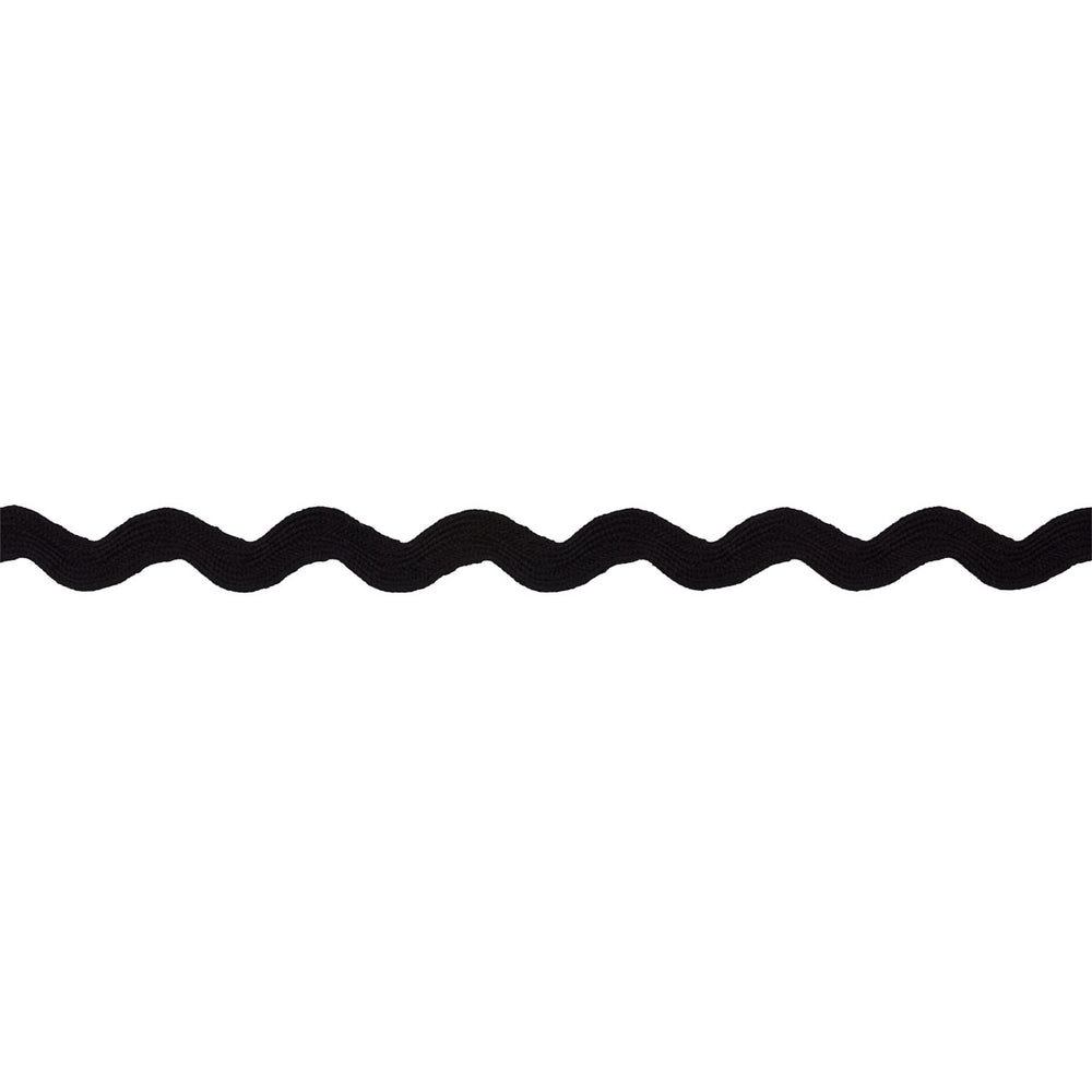 RIC RAC TAPE LARGE | Black