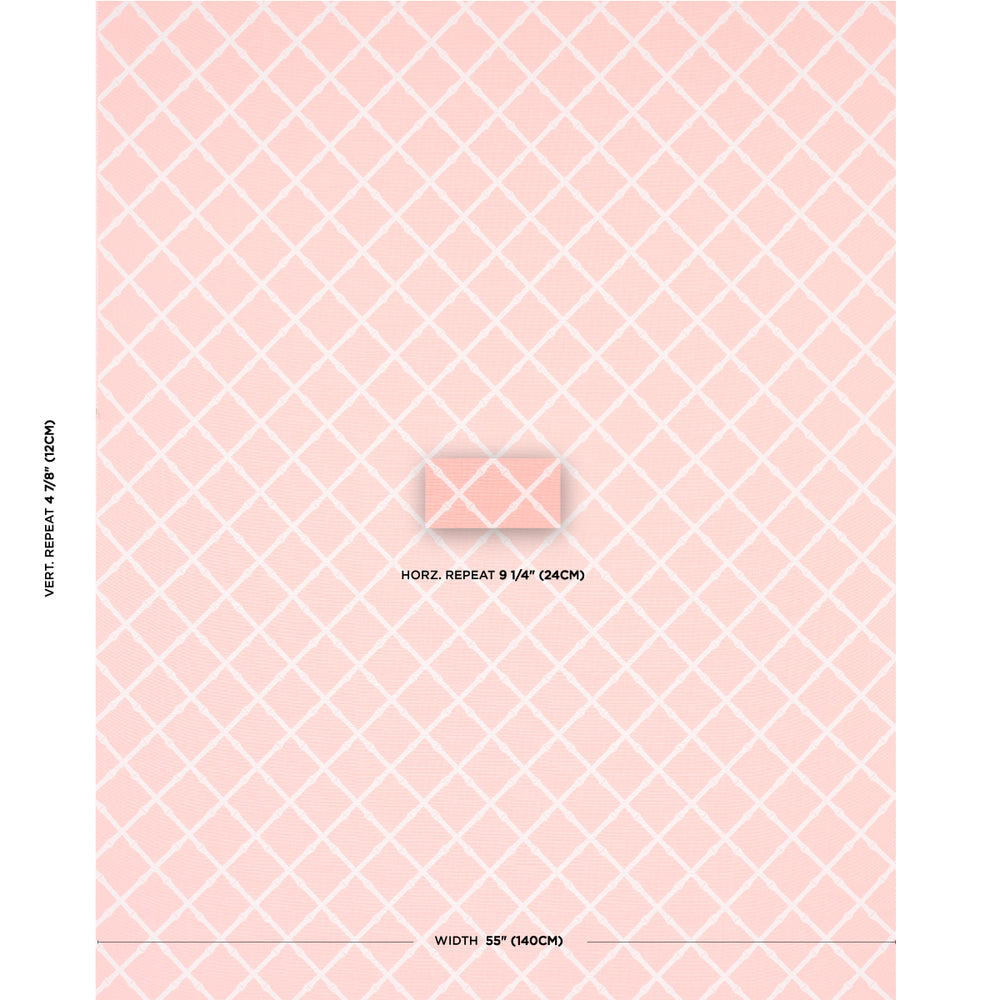 BAMBOO TRELLIS INDOOR/OUTDOOR | Pink