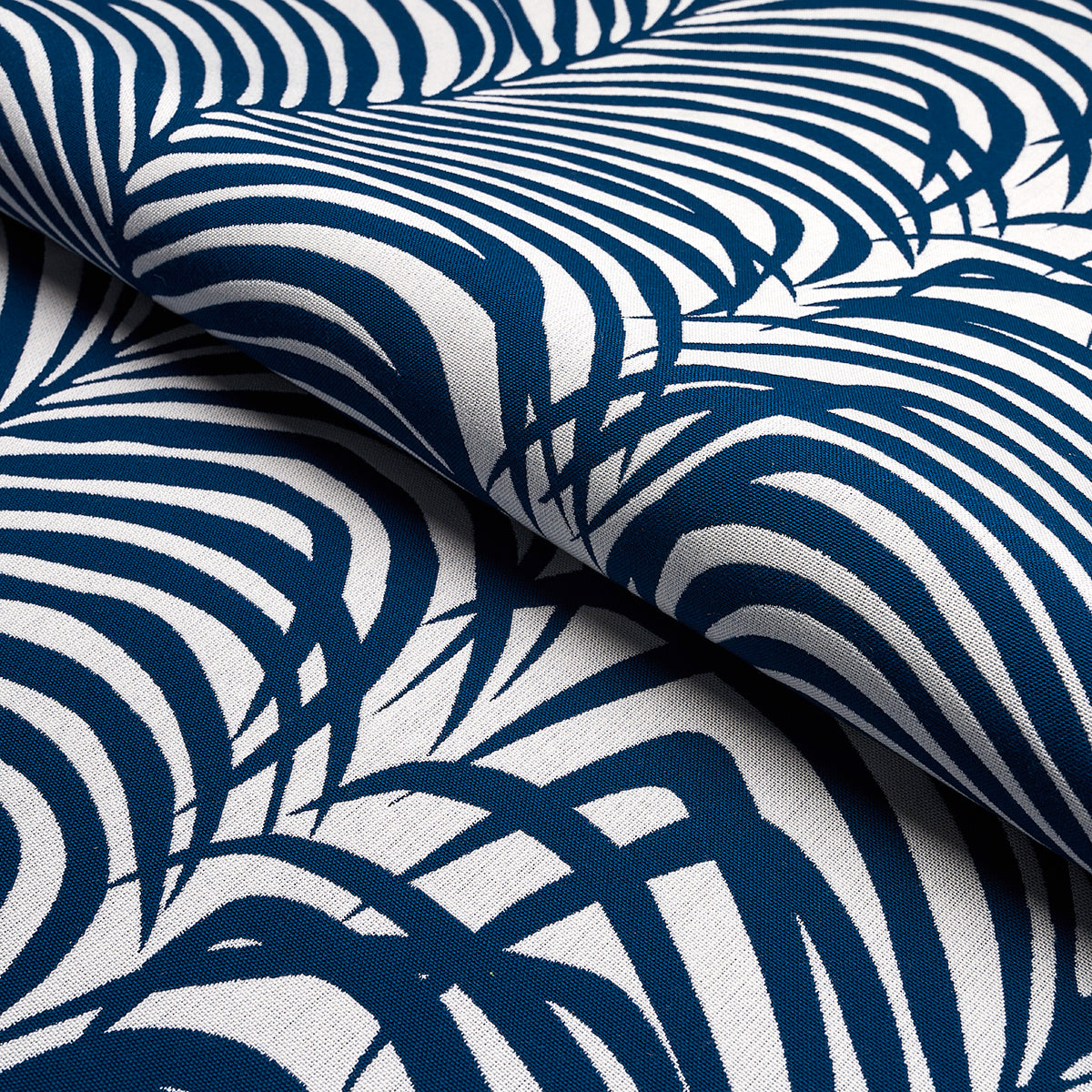 ZEBRA PALM INDOOR/OUTDOOR | Navy