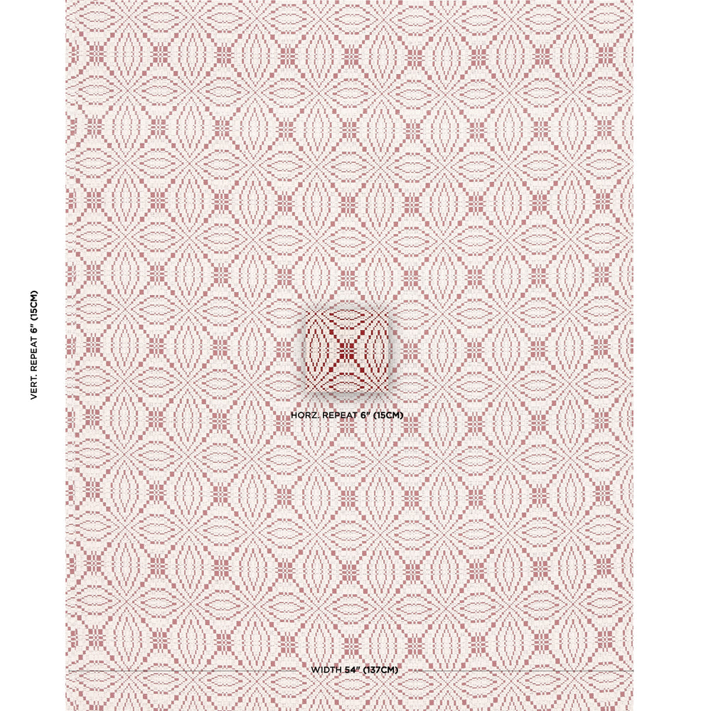 FRANCESTOWN COVERLET | Crimson
