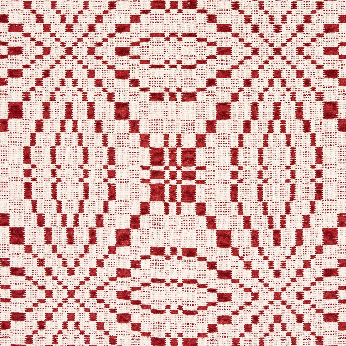 FRANCESTOWN COVERLET | Crimson