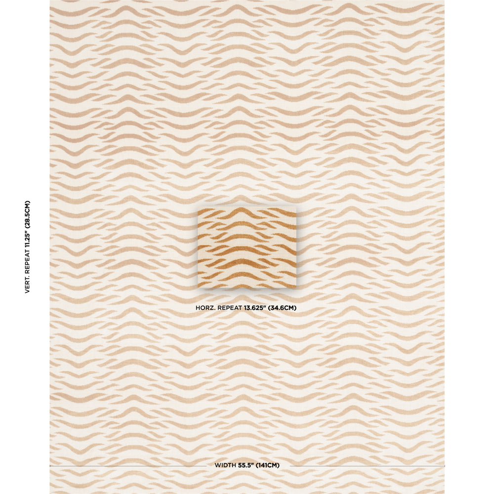 SABI TIGER VELVET | Camel