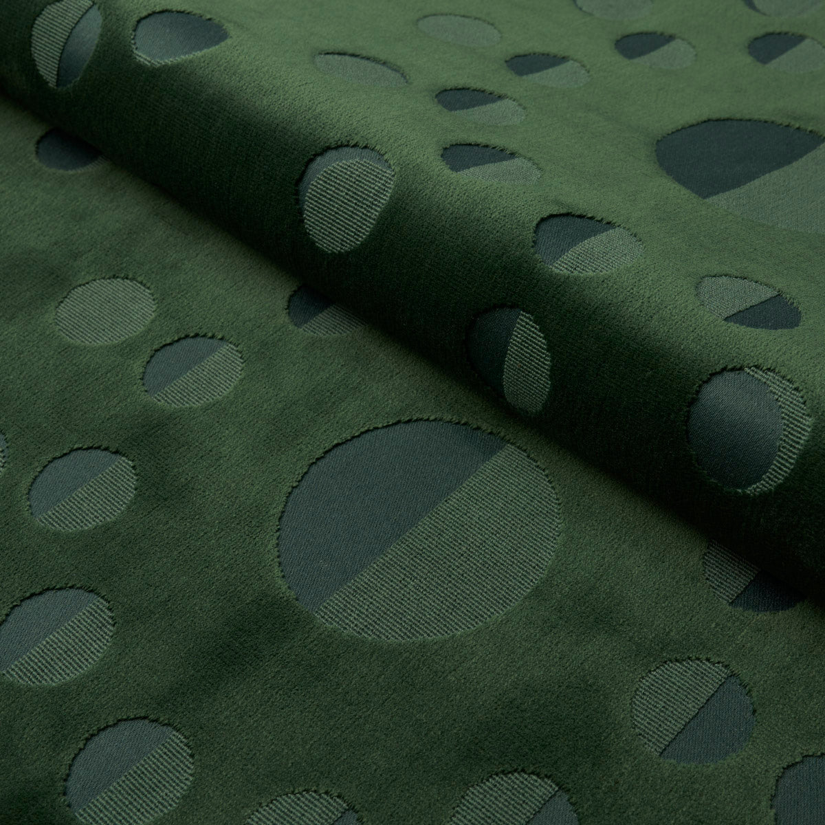 MOON PHASE VELVET | GREEN