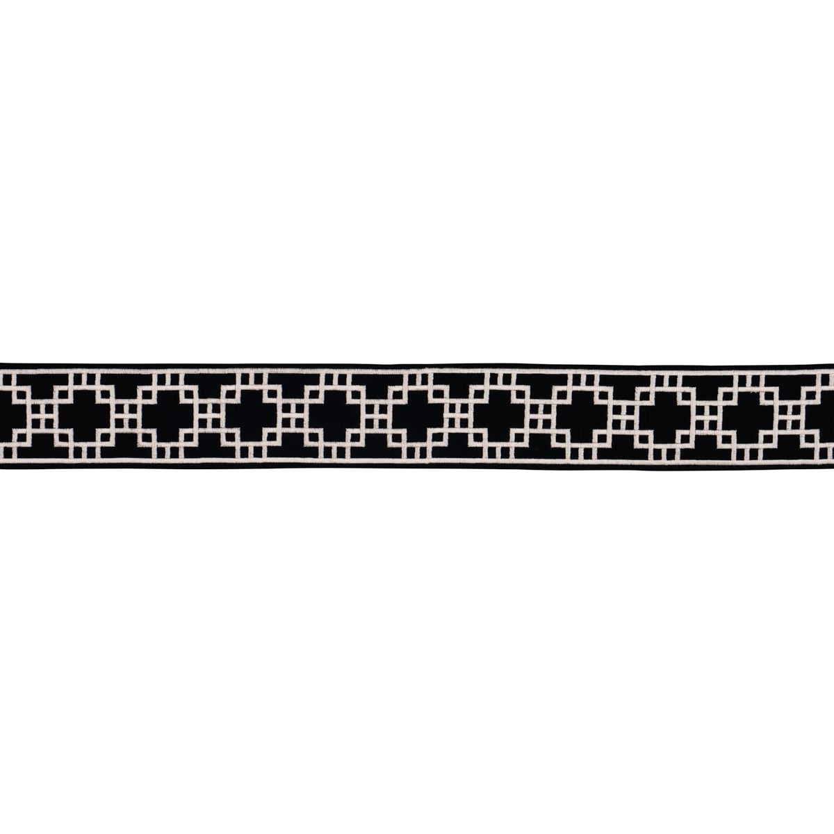 SQUARED AWAY TRELLIS TAPE | Black