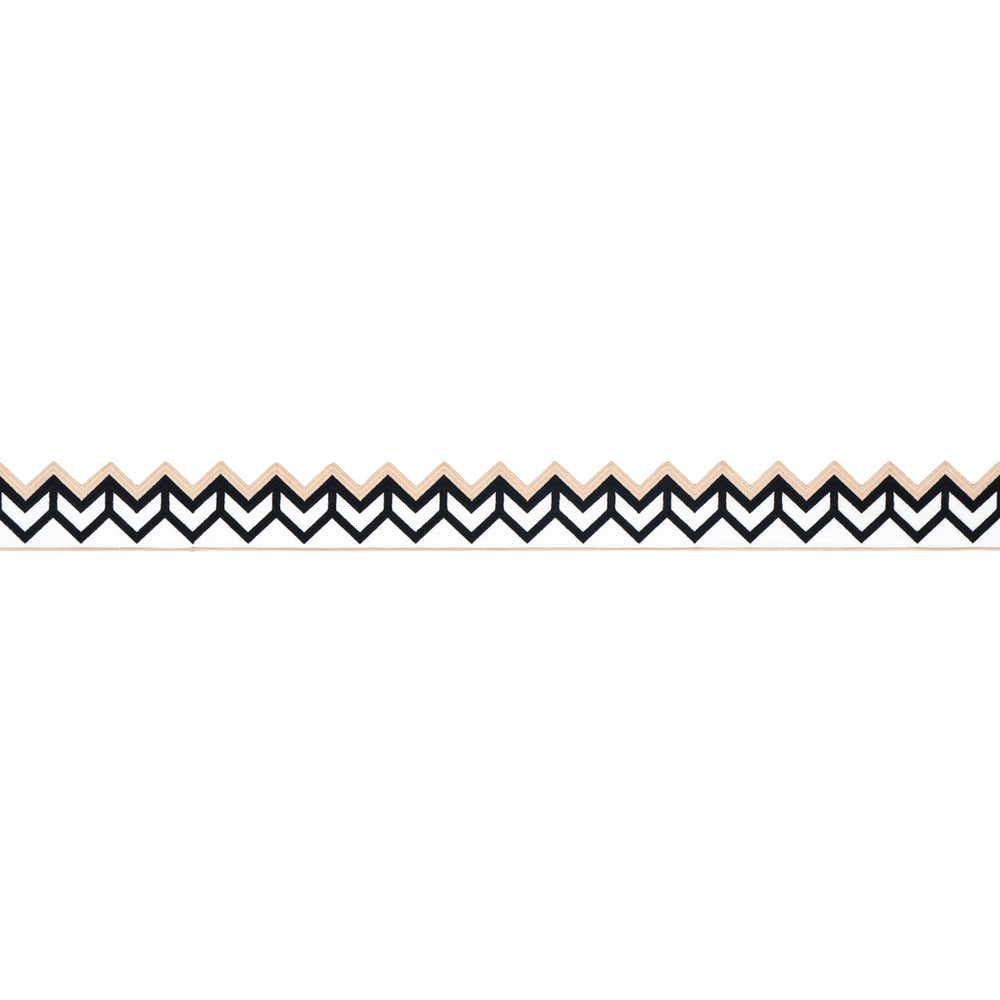 SPARREN EMBROIDERED TAPE | Black