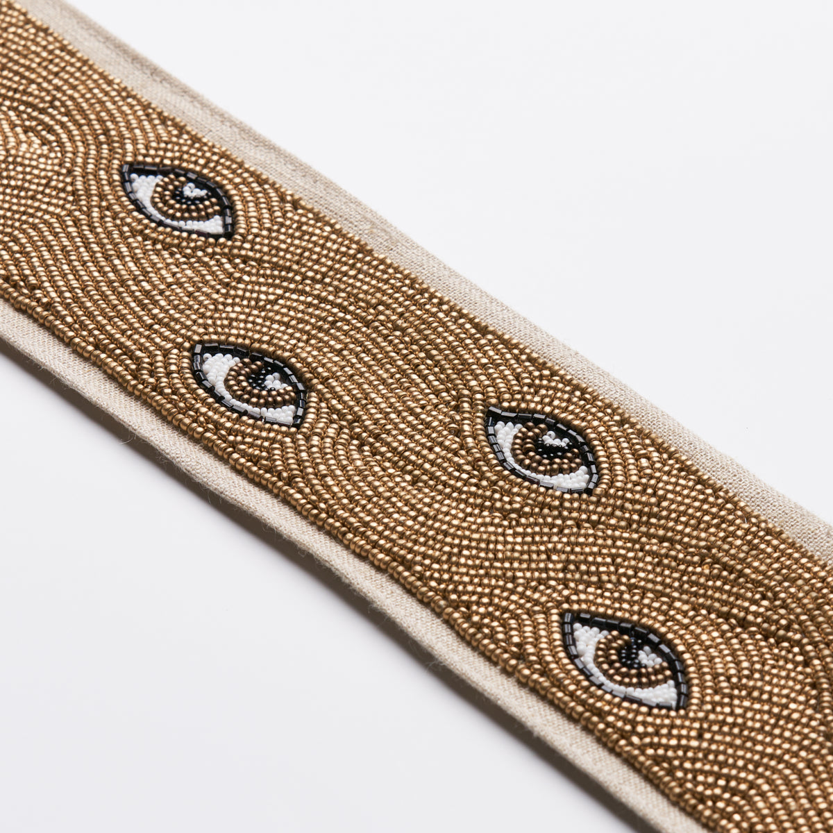 MIND'S EYE BEADED TAPE | Brown & Gold