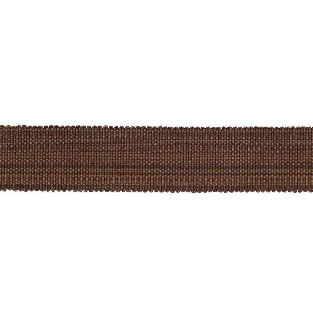 COTTON STRIÉ TAPE MEDIUM | Chestnut