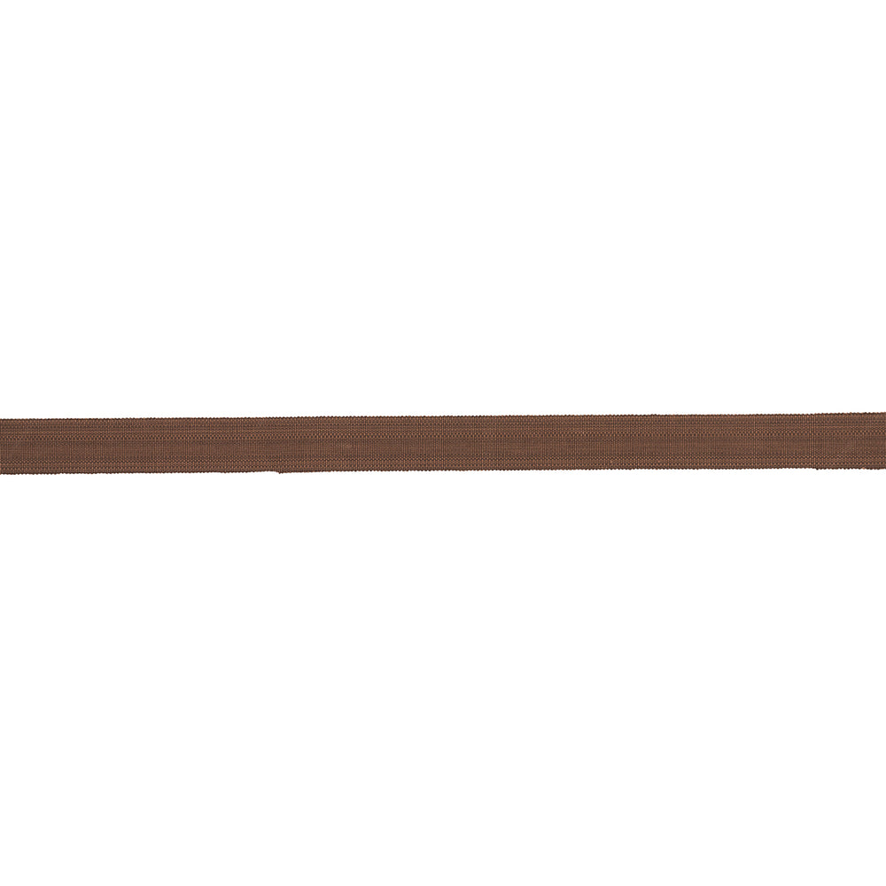 COTTON STRIÉ TAPE WIDE | Chestnut