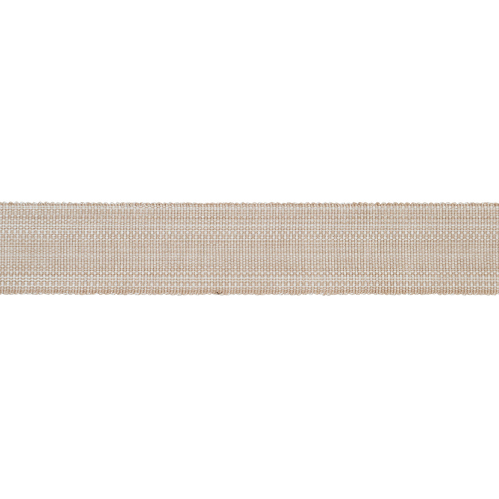 COTTON STRIÉ TAPE WIDE | Sand