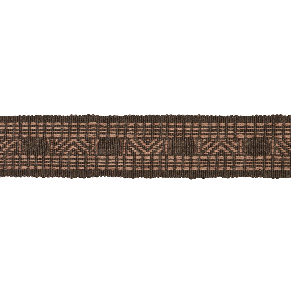 NAEL LINEN COTTON TAPE | Cedar Brown