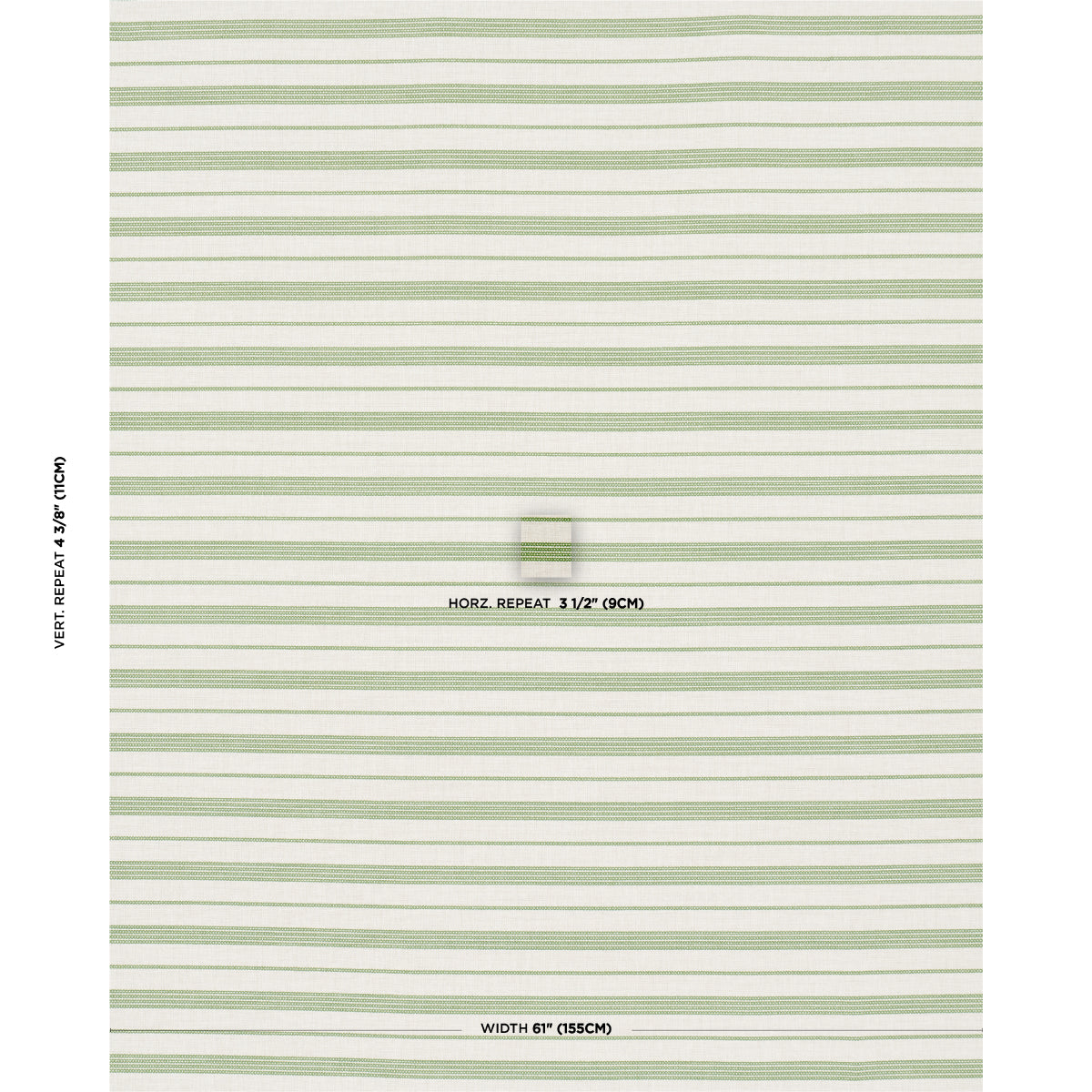 SERRA MESA INDOOR/OUTDOOR STRIPE | Verde