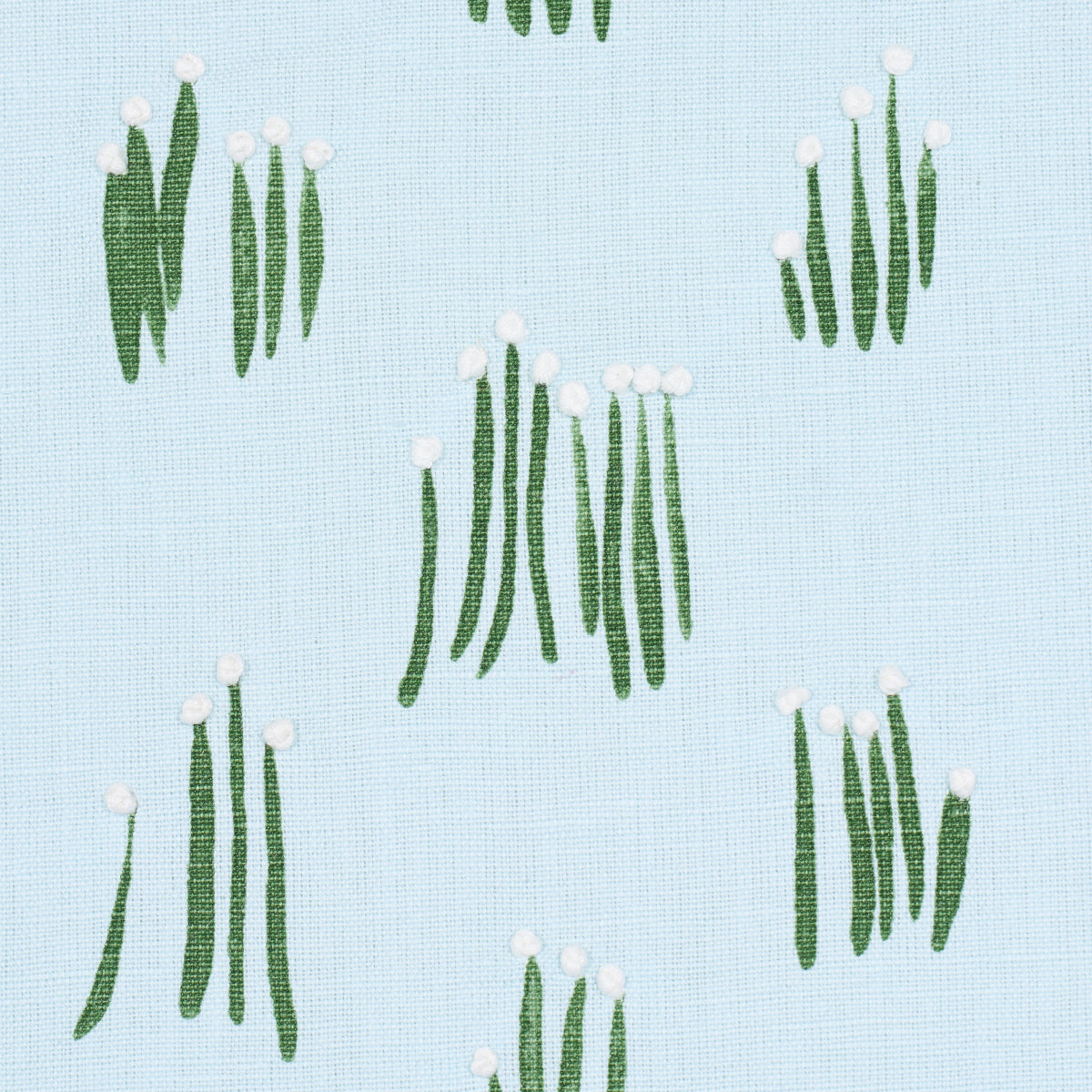 MEADOW BUTTON HAND EMBROIDERY | BLUE