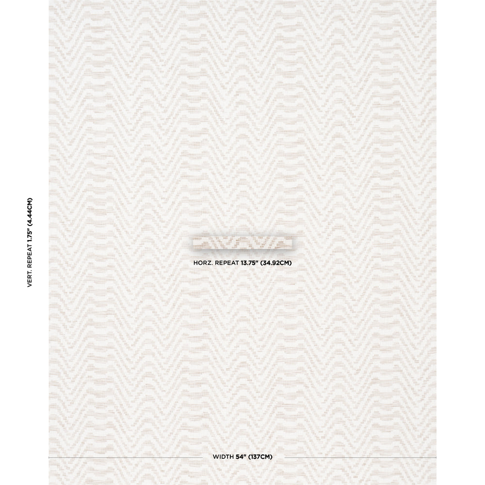 STEPPED CHEVRON | Linen