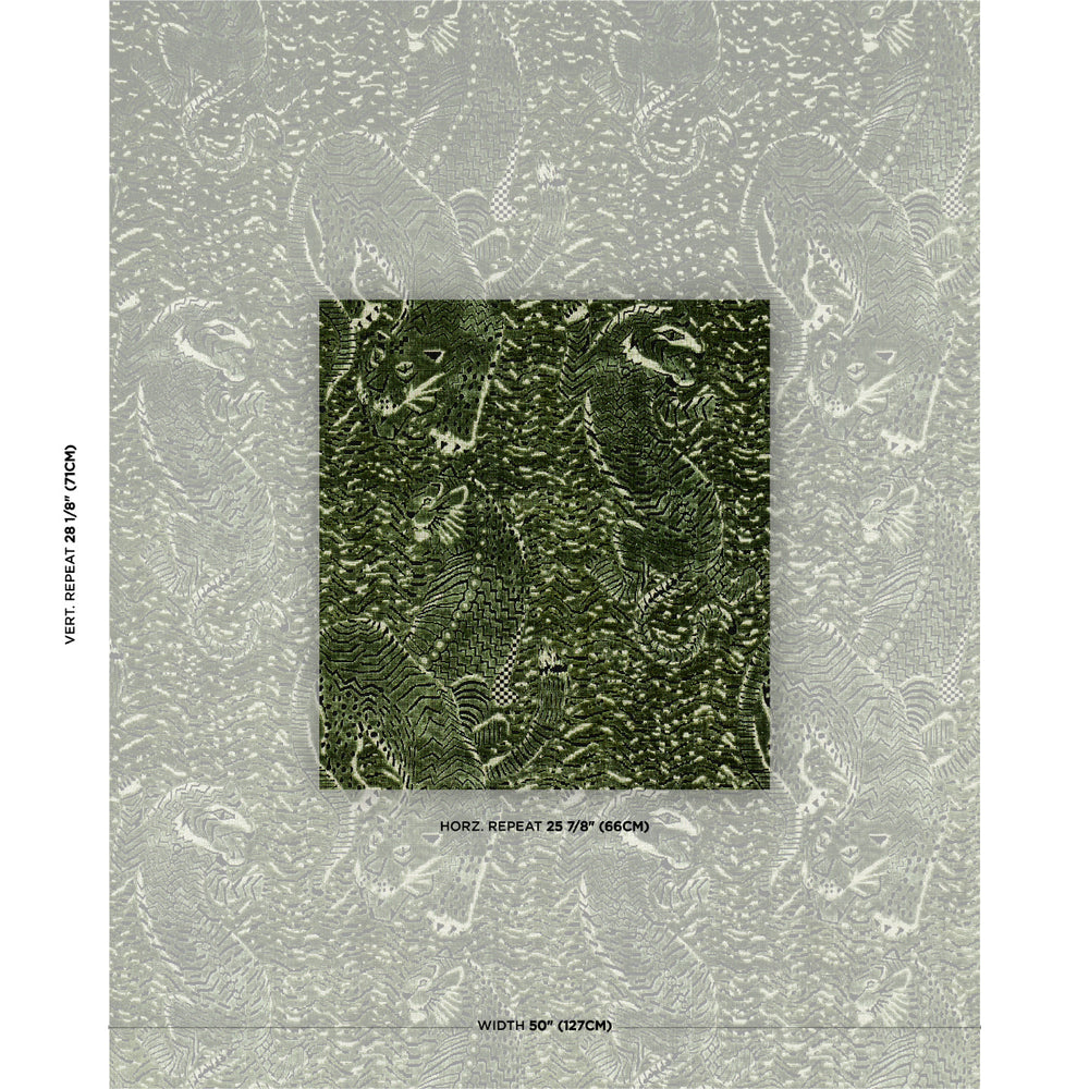 TIGRESS VELVET | Malachite