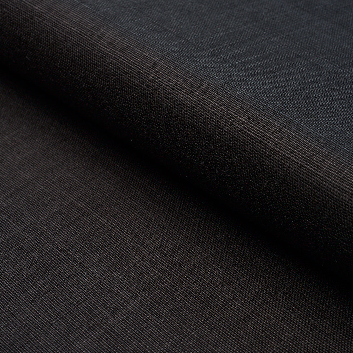 LEO GLAZED LINEN | Black