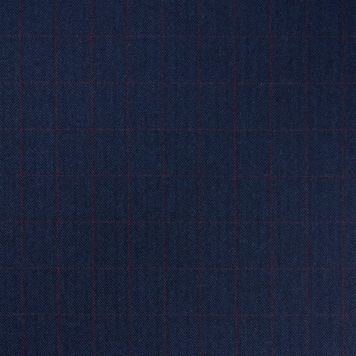 THOMPSON MERINO WINDOWPANE | Navy