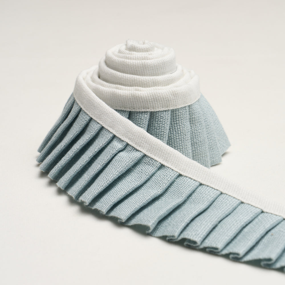 CLARA PLEATED TAPE | Sky
