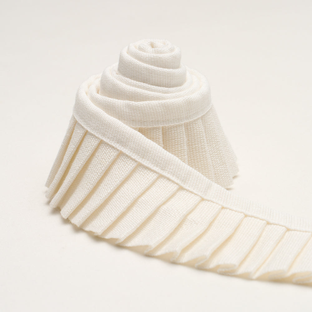 CLARA PLEATED TAPE | Ivory