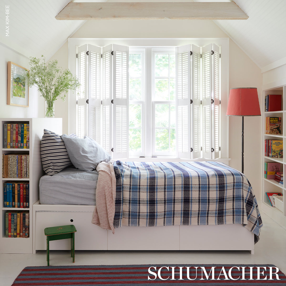 HEIDI PLAID | Indigo