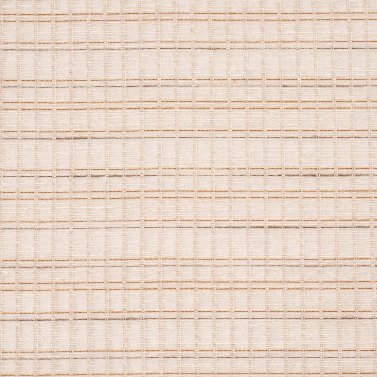 PAYTON LINEN SHEER GRID | Natural