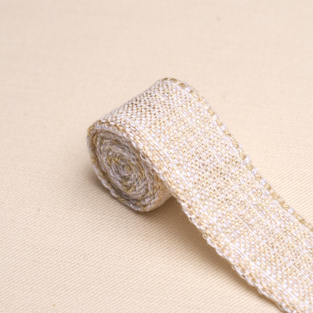 TWEED TAPE NARROW | Ivory