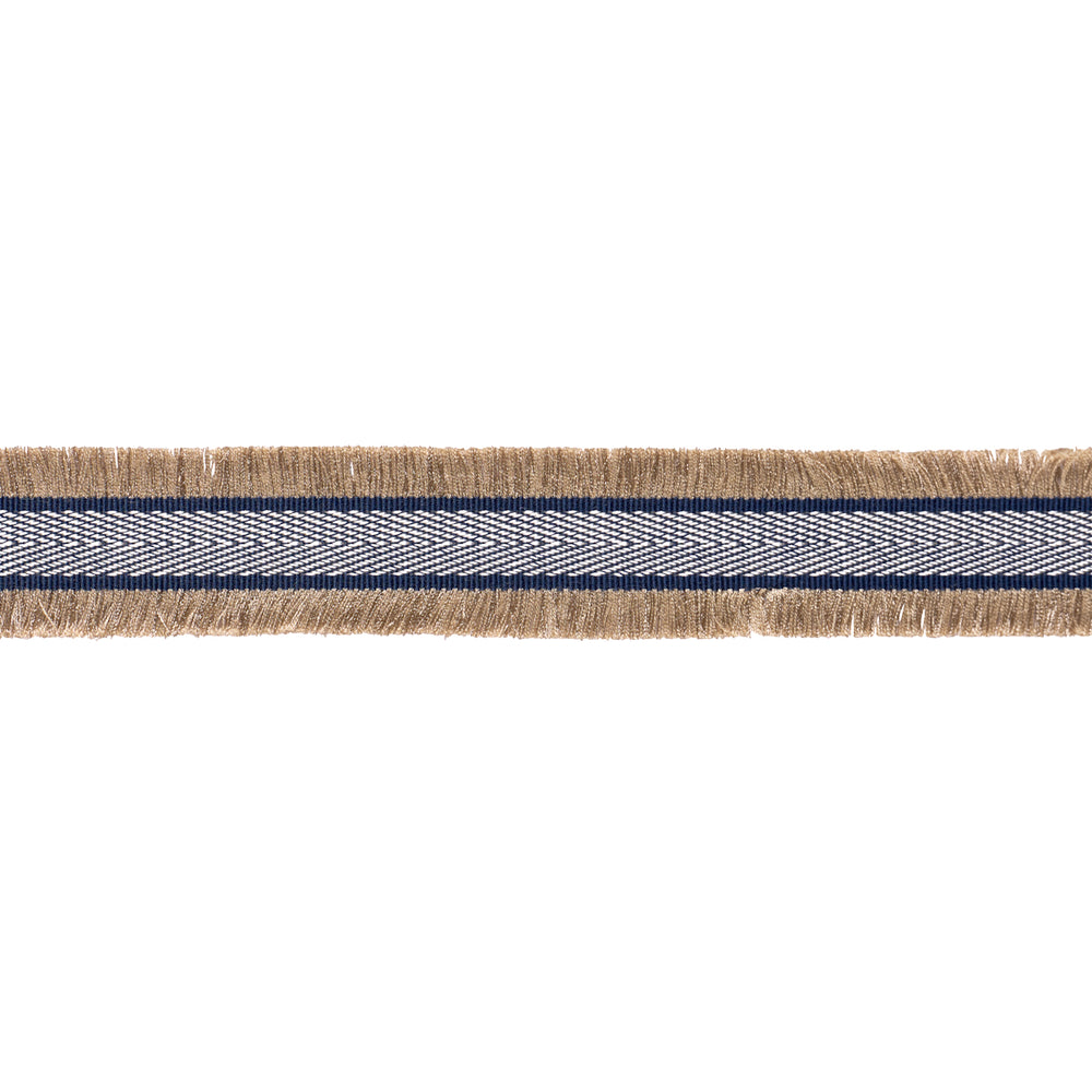 FELICITY FRINGE TRIM | Navy