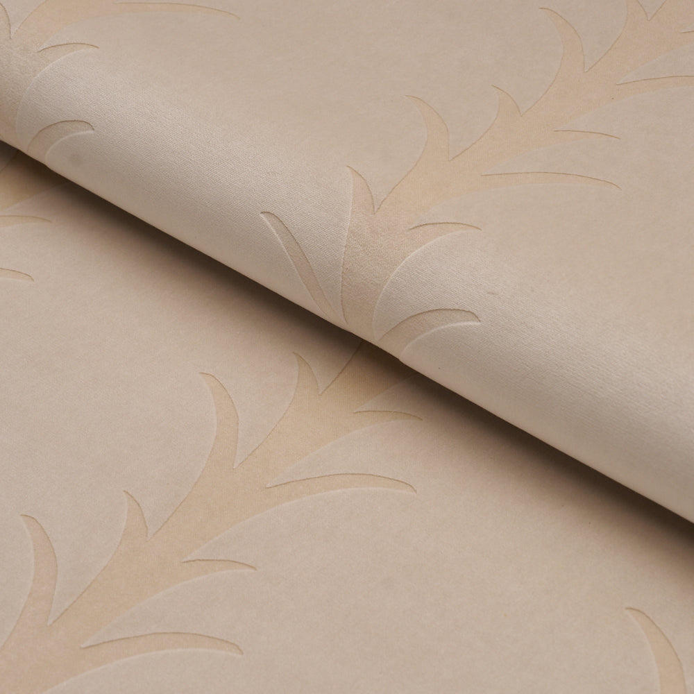 ACANTHUS STRIPE VELVET | Mistral Sand