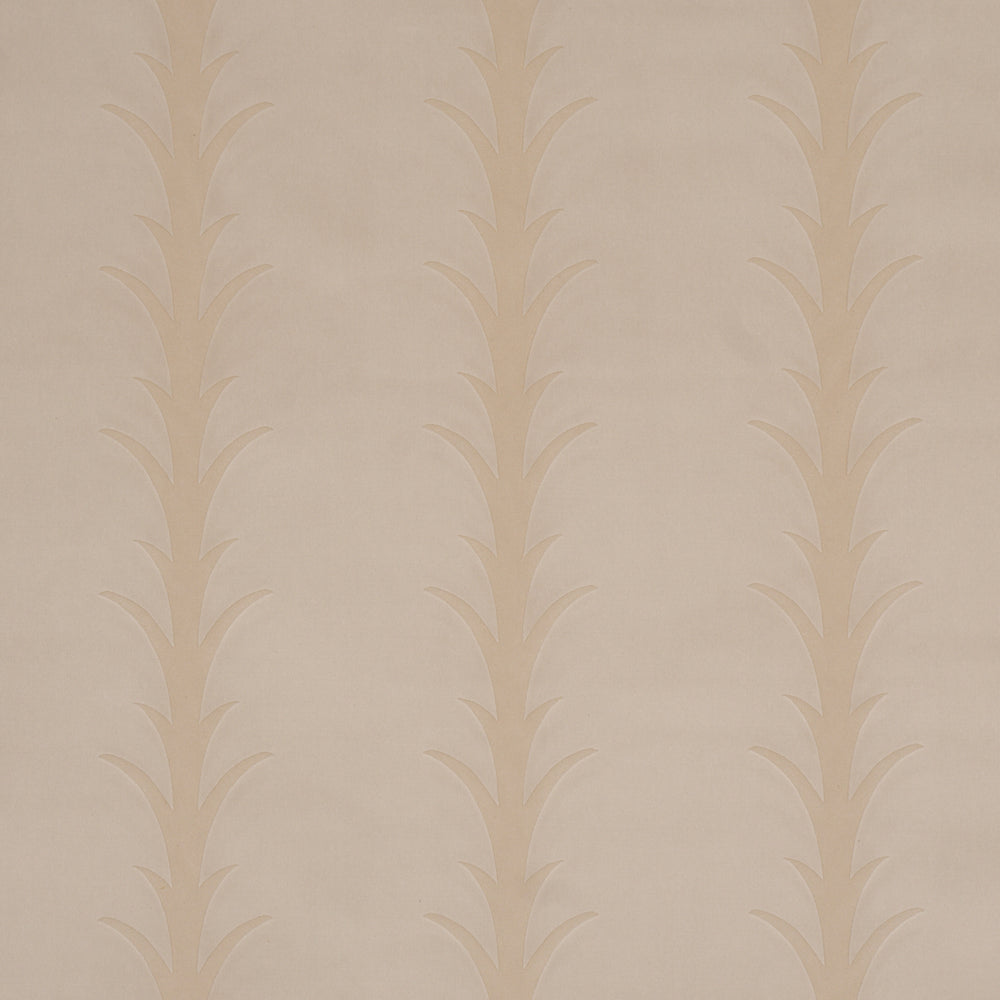 ACANTHUS STRIPE VELVET | Mistral Sand
