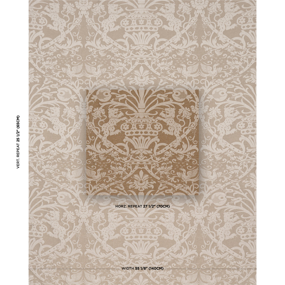 DOUGAL DAMASK | Wheat