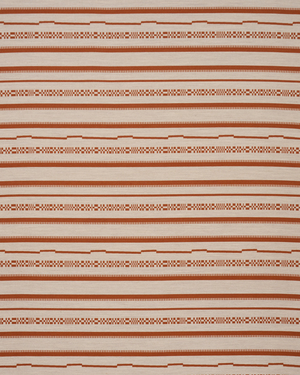 SKYLINE STRIPES REVERSIBLE | Burnt Orange