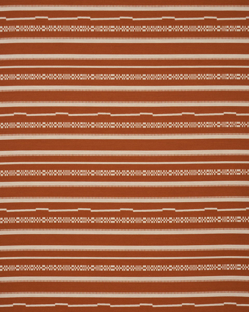 SKYLINE STRIPES REVERSIBLE | Burnt Orange