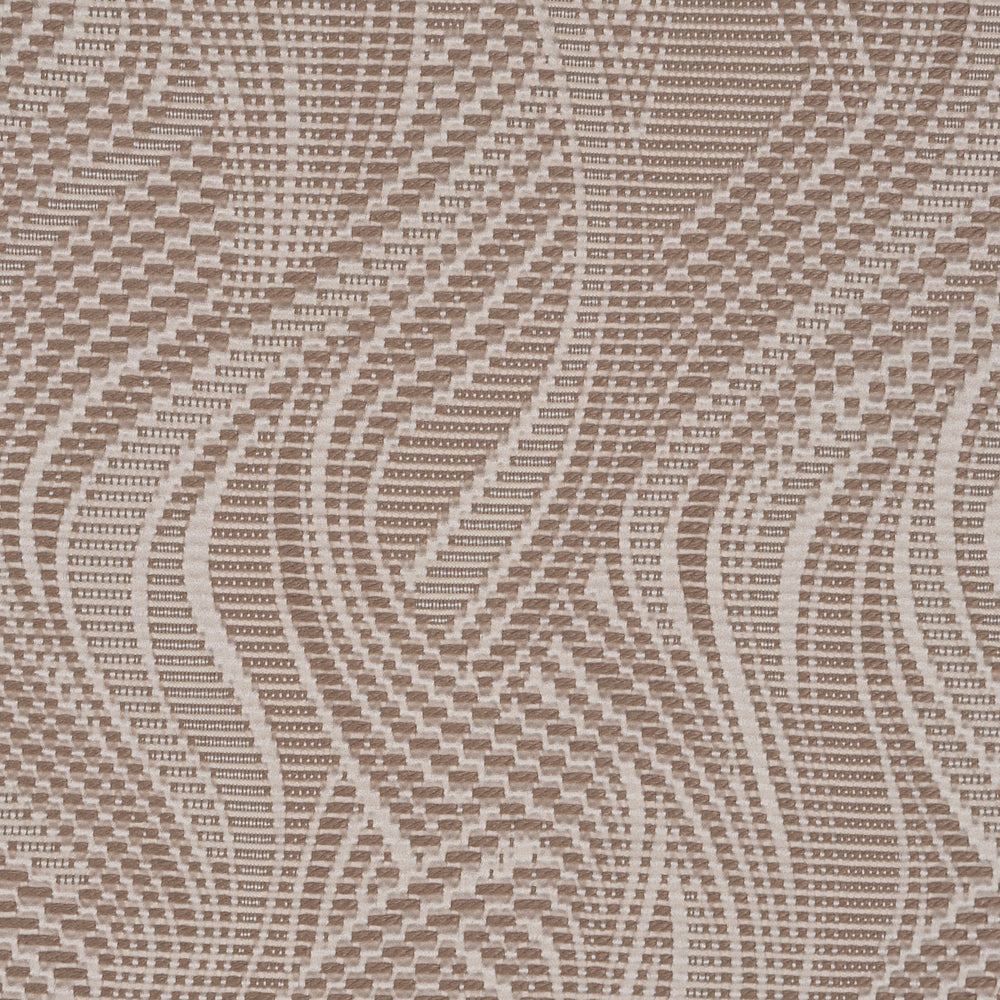 QUILTED WAVES INDOOR/OUTDOOR | Metallic Brown