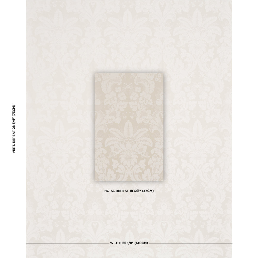 KENNEDY DAMASK | Ivory