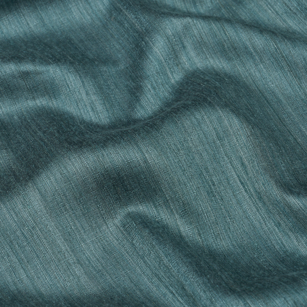 MASARA HANDWOVEN SILK | Petrol