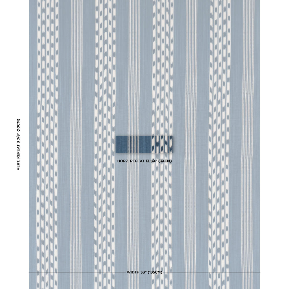 Deja Stripe | Indigo