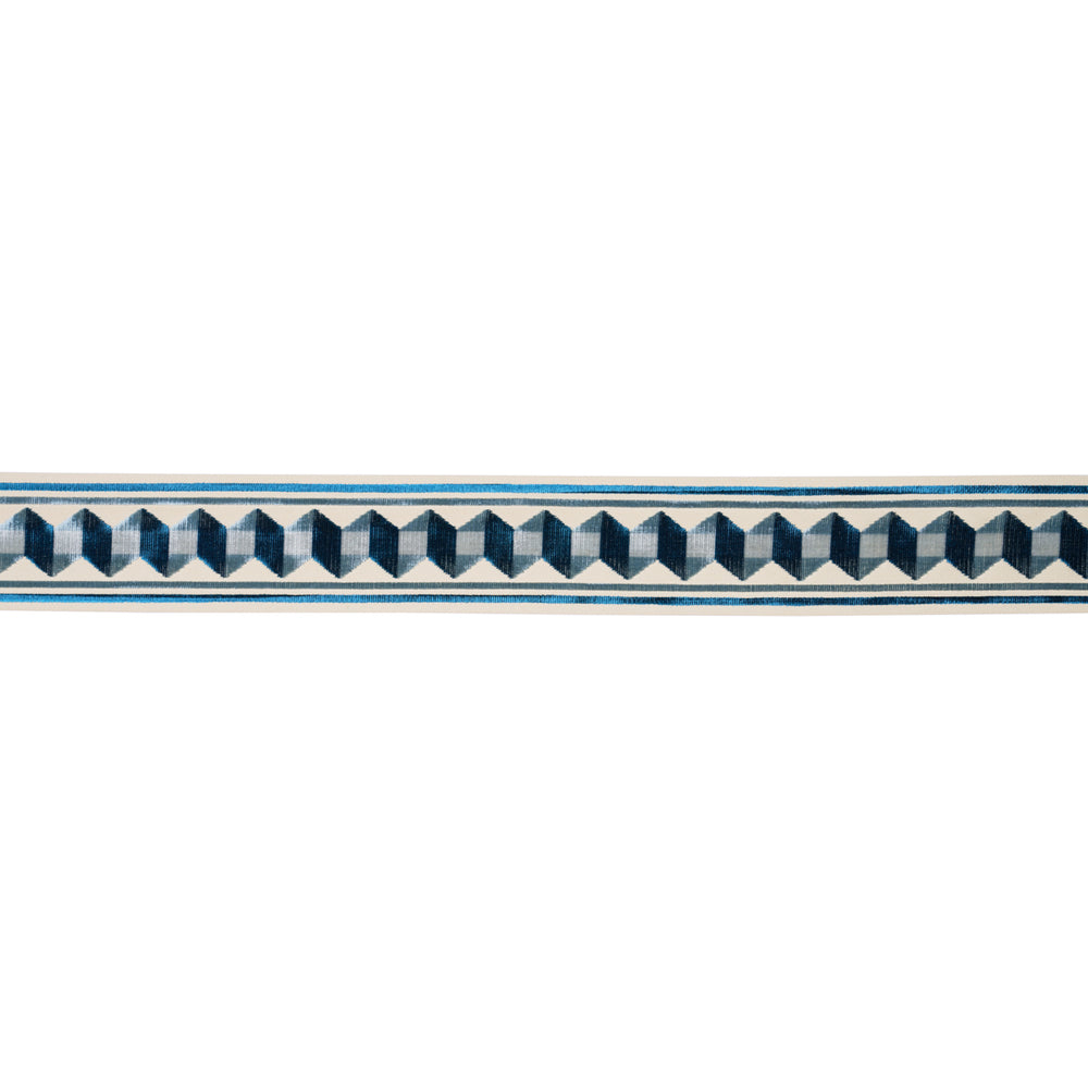 Jilly Velvet Tape | Staffordshire Blue
