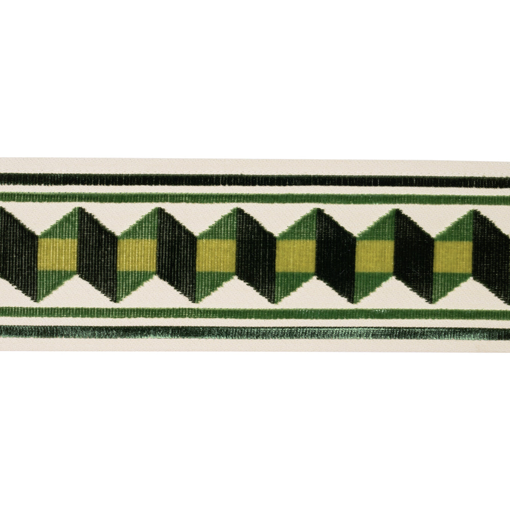 Jilly Velvet Tape | Pear Green
