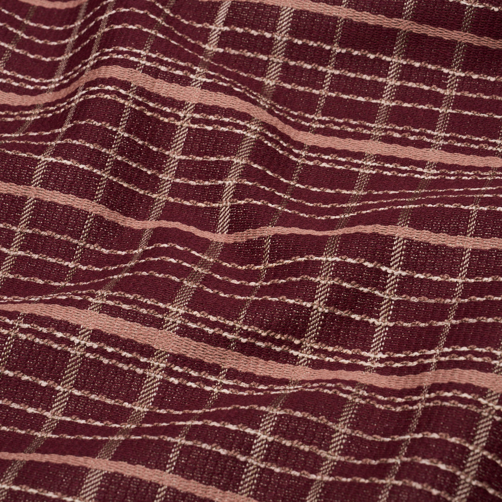 MERRICK PERFORMANCE PLAID | Garnet