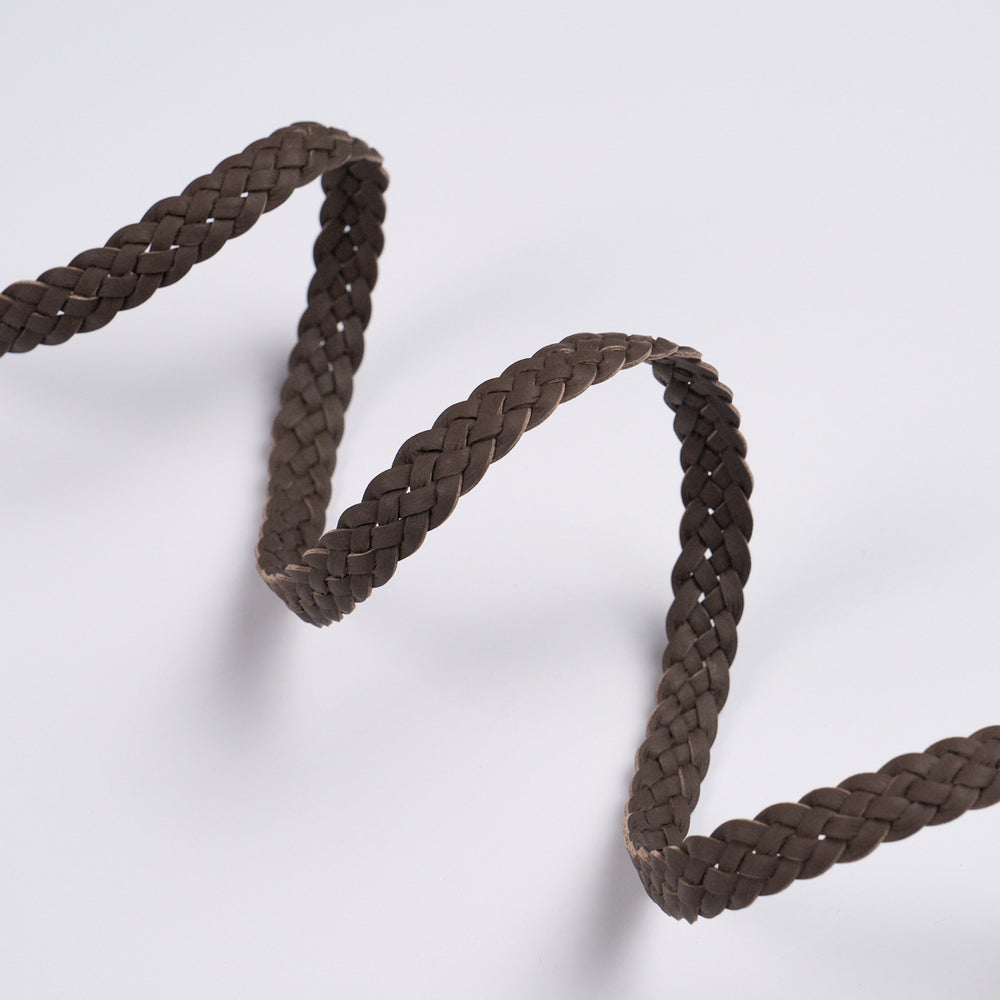 PONDERA LEATHER BRAID | Dark Brown