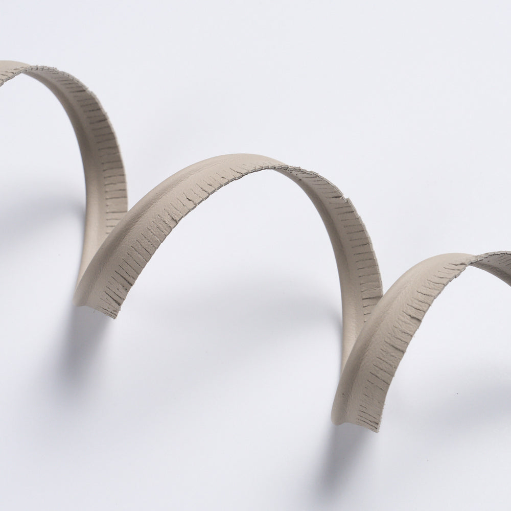 BURNHAM NARROW LEATHER PIPING | Grey