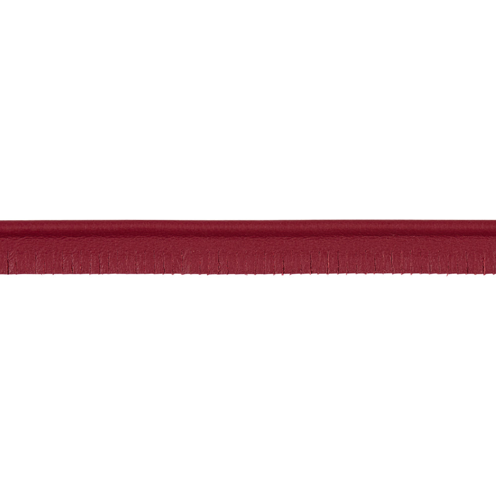 BURNHAM NARROW LEATHER PIPING | Red