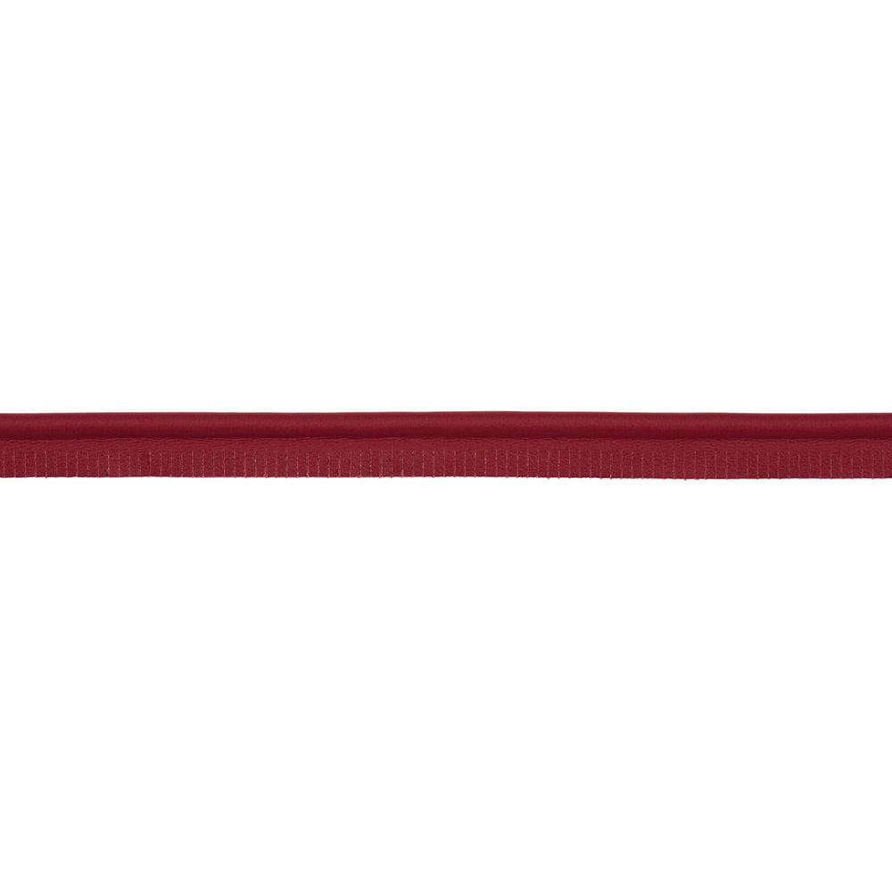 BURNHAM MEDIUM LEATHER PIPING | Red