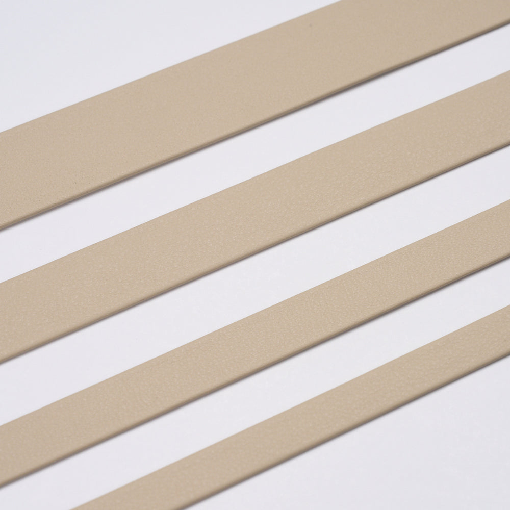 FRAZER NARROW LEATHER TRIM | Beige
