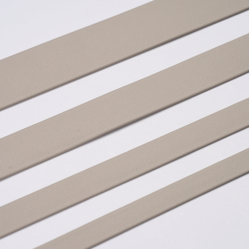 FRAZER NARROW LEATHER TRIM | Grey
