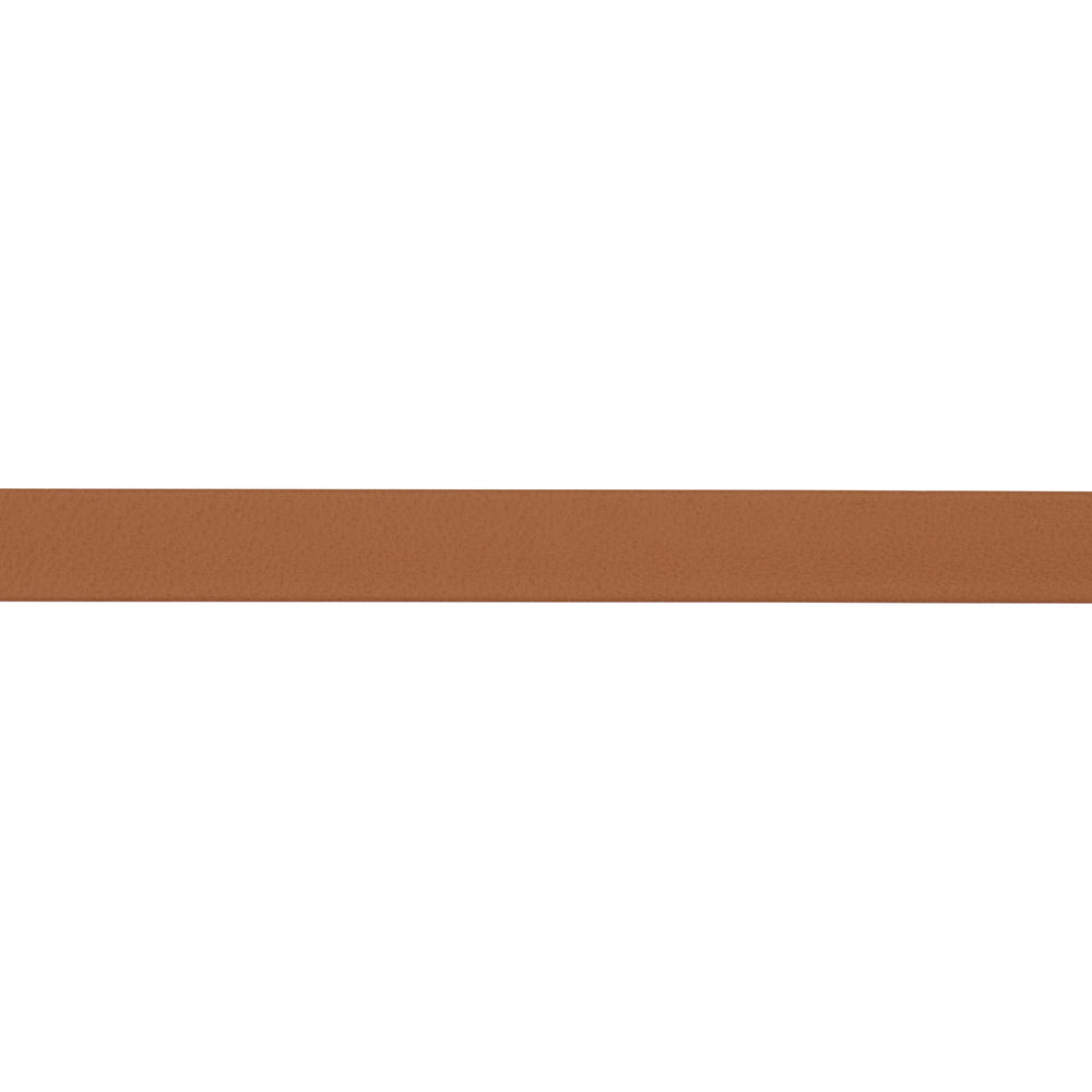 FRAZER NARROW LEATHER TRIM | Camel